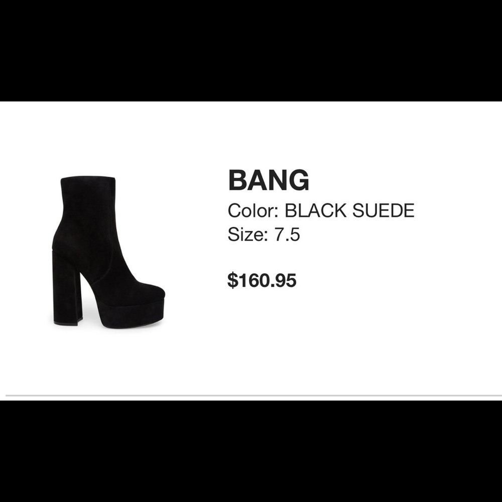 Platform Boots Steve Madden 7.5